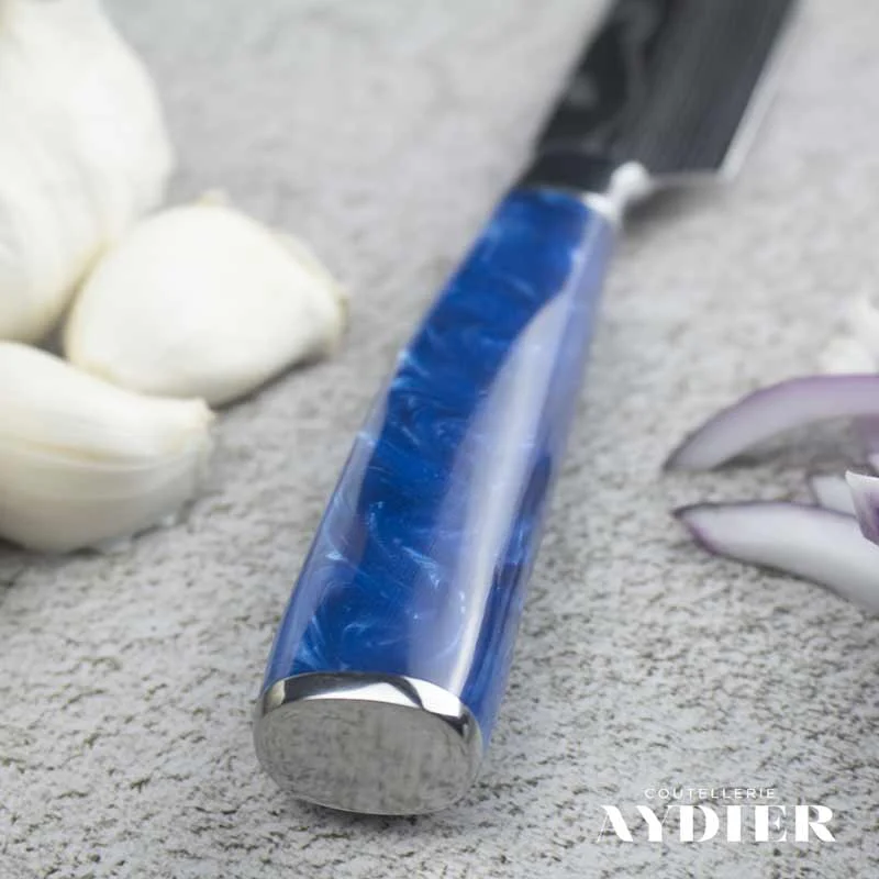 Small santoku knife essential blue focus 800x800