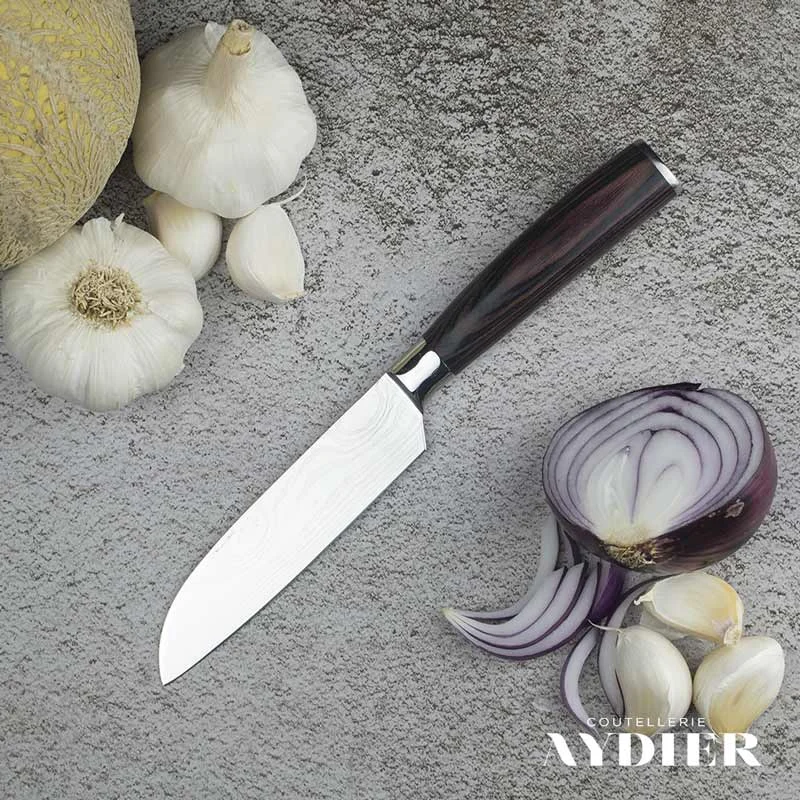 Small santoku knife essential wood main